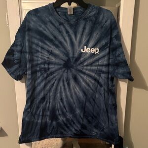 Jeep Navy Tie-Dye T-Shirt
